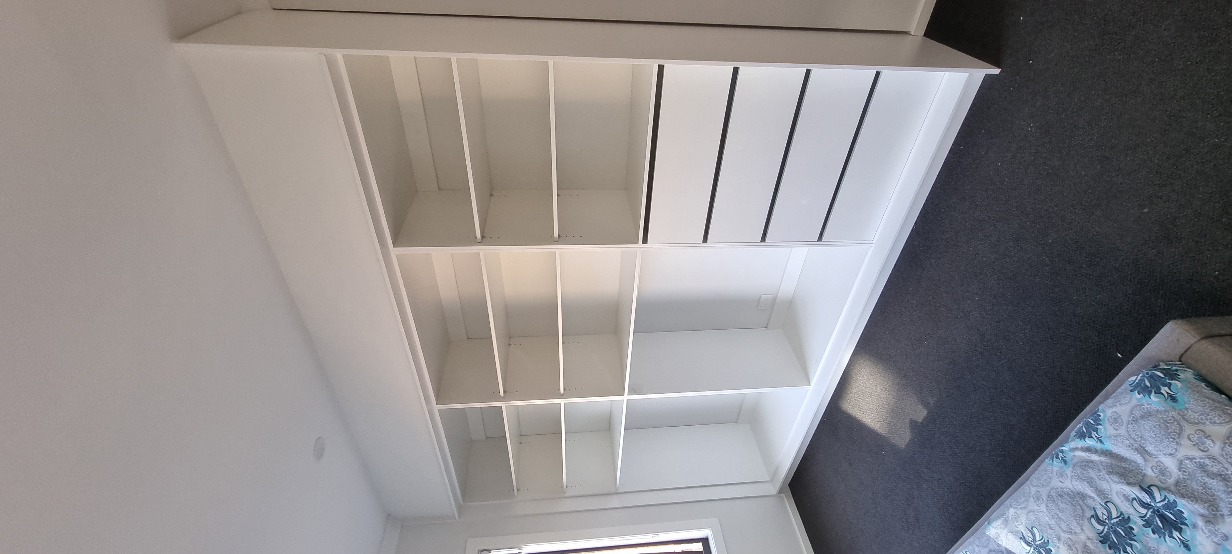 Custom cabinet installation