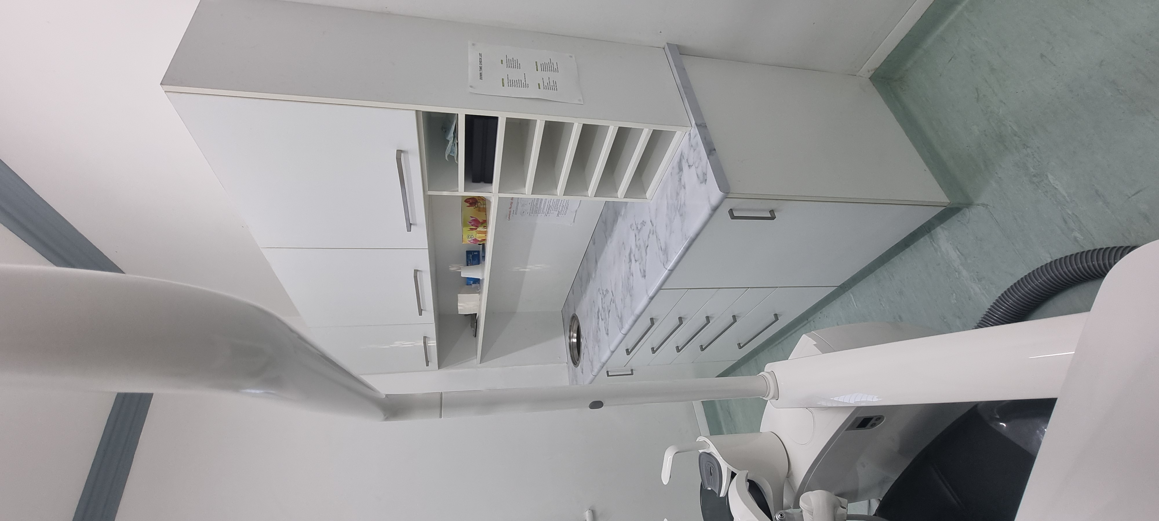 Modern kitchen with custom cabinets